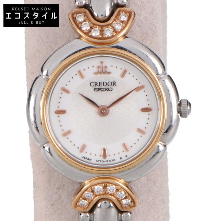 SEIKO CREDOR セイコー クレドール GSTE970 1E70-2220 18KT+ST.STEEL