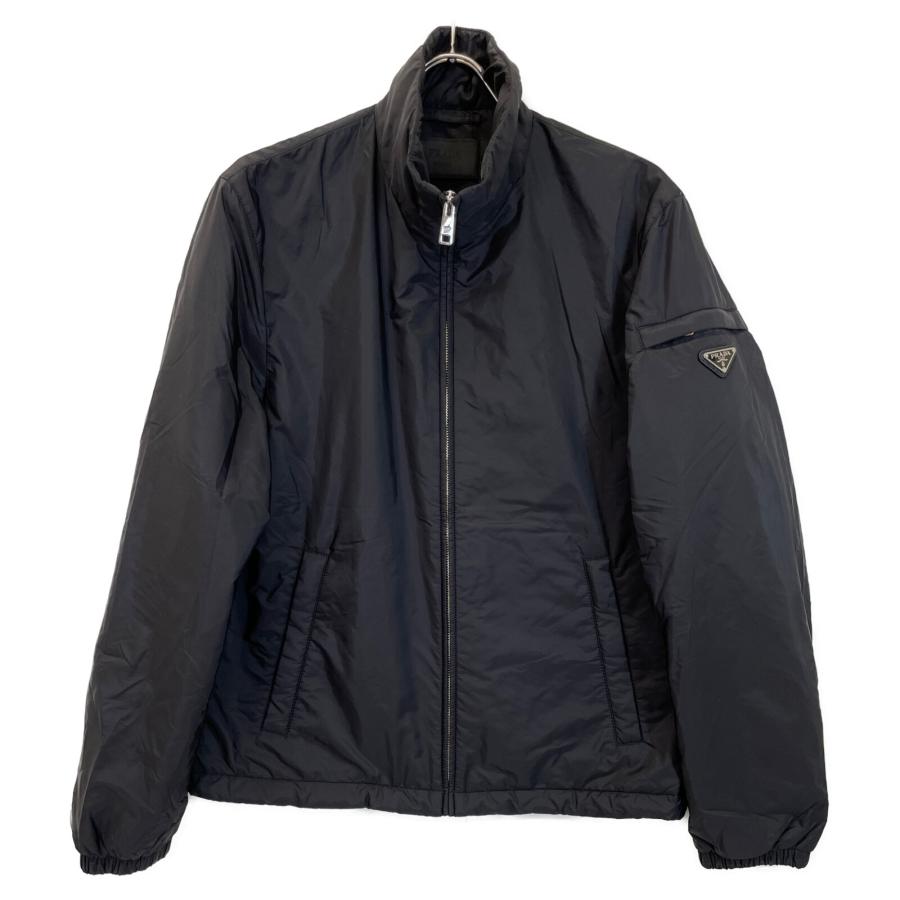 PRADA（プラダ） 19年製 ブラック トライアングルプレート ブルゾン