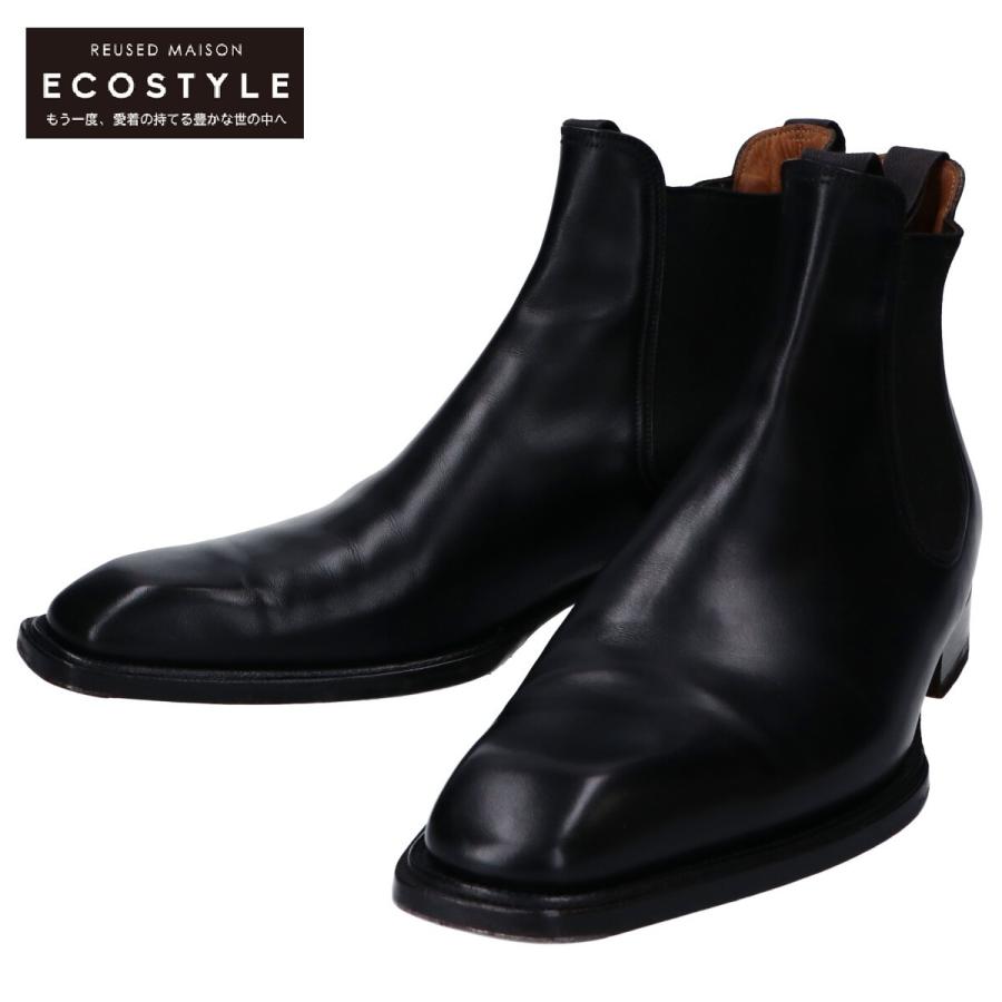 J.M. WESTON ジェイエムウエストン 631 スクエアトゥ サイドゴアブーツ