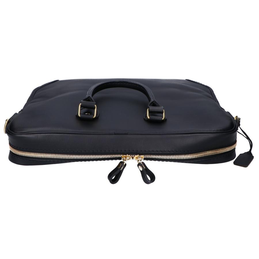 HERZ（ヘルツ） 新品同様 BW-15 2WAYビジネスバッグ M ブラック メンズ