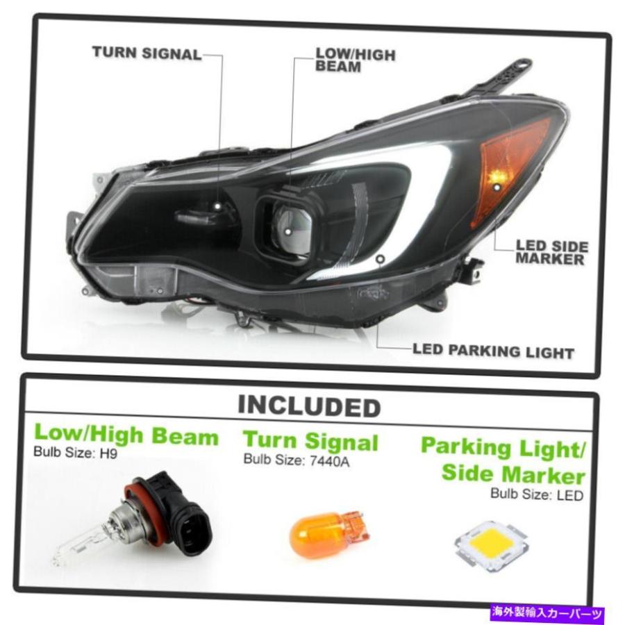 USヘッドライト 26枚のインプレッサ/ XVクロスストッキングのための