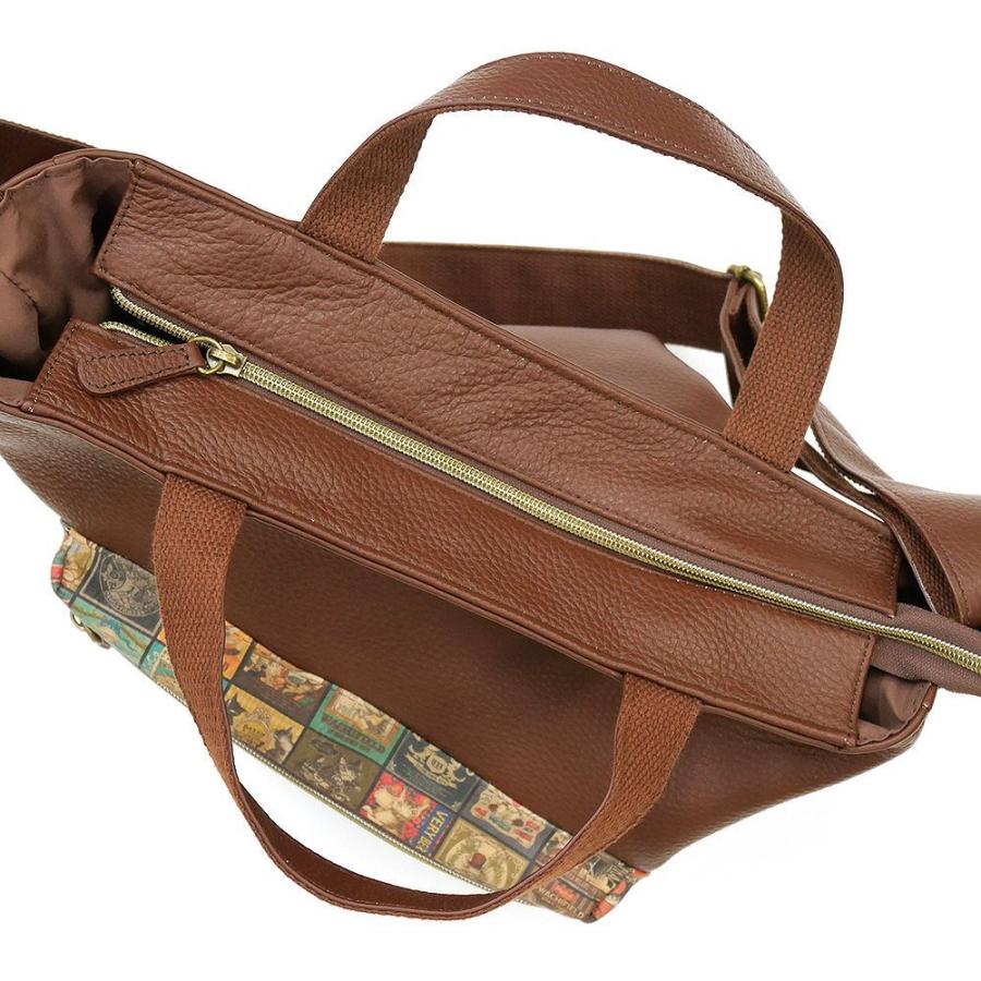 わちふぃーるど（WachiField） レトロアートレザー2WAYバッグ わち