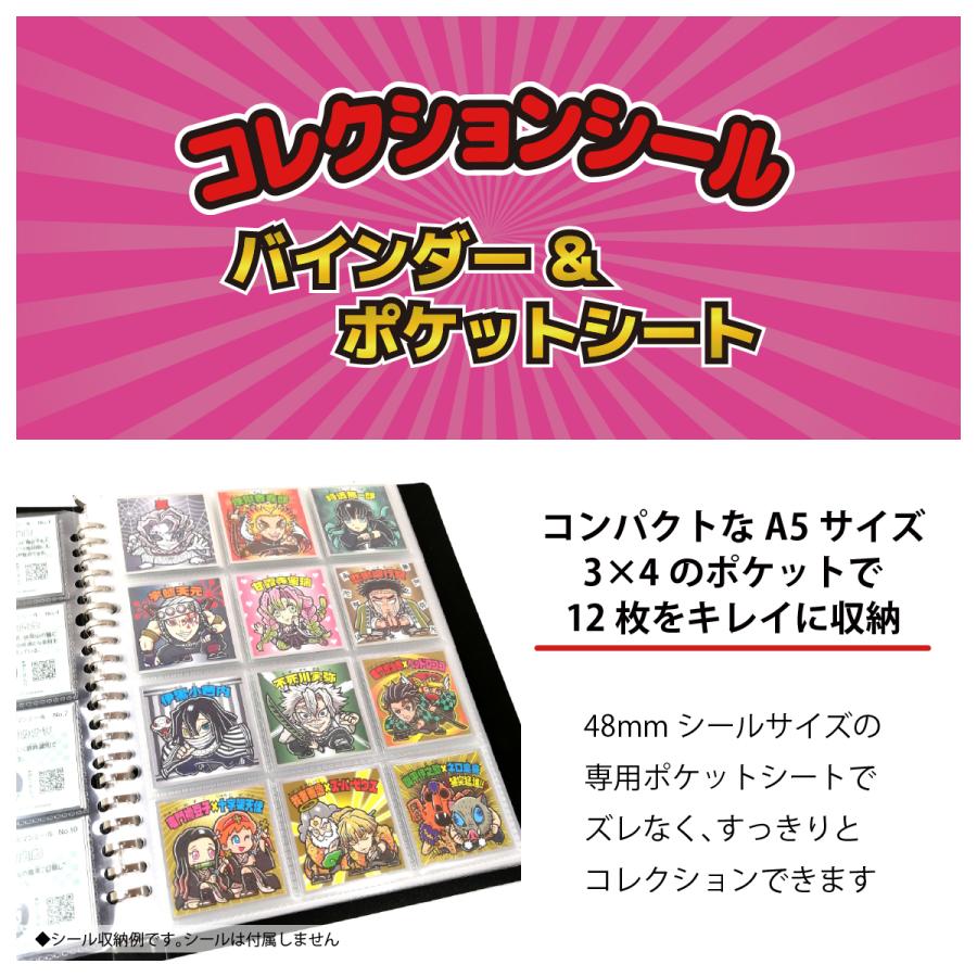 ビックリマンシール A5 ファイル (180枚収納) バインダー＆ポケット