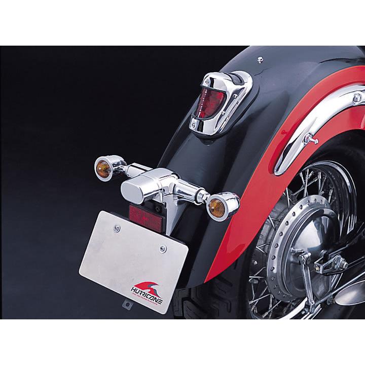 ハリケーン ビーハイブテールランプkit クロームメッキ HA5751 : 2輪