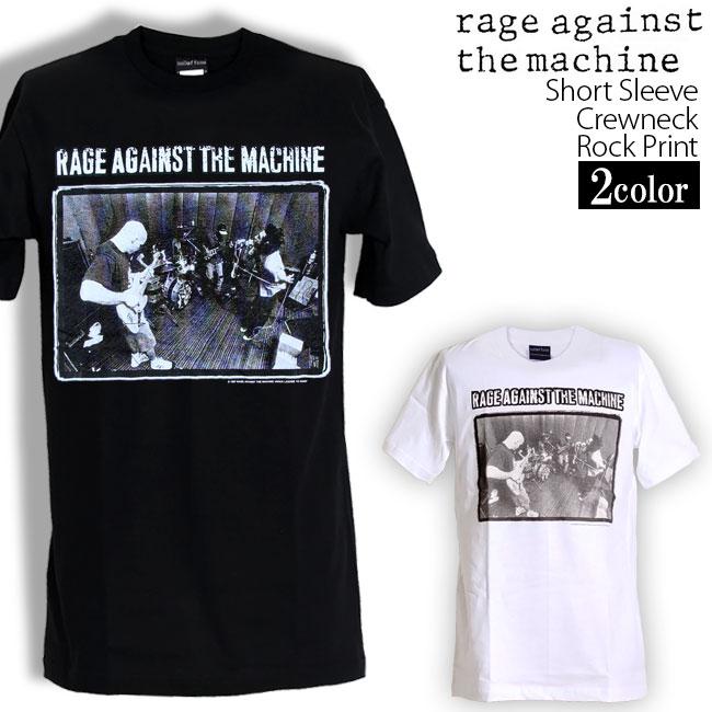 ロックtシャツ バンドtシャツ パンク Rage Against the Machine メンズ
