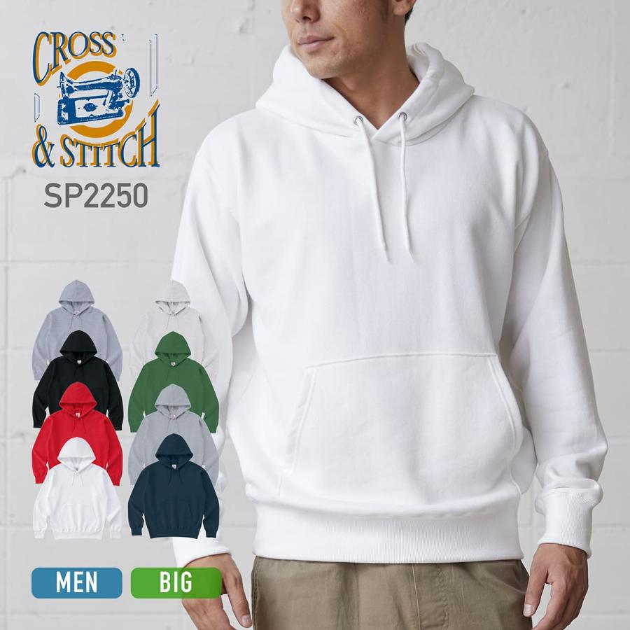 CROSS & STITCH パーカー メンズ 長袖 CROSS STITCH クロススティッチ