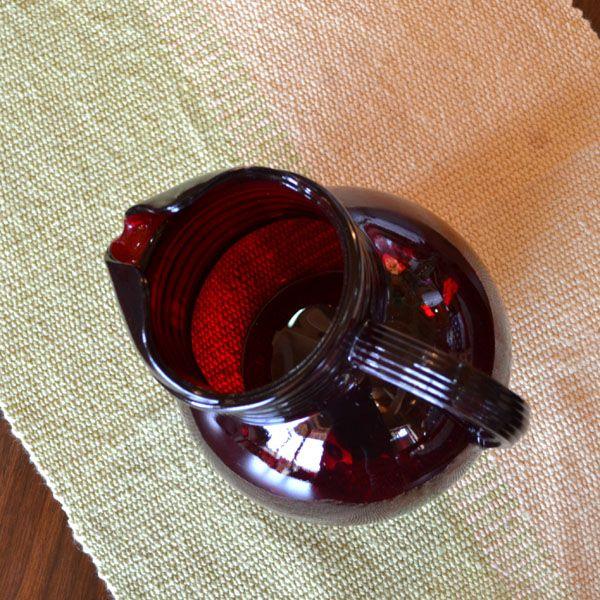 ファイヤーキング（アンカーホッキング） ロイヤルルビー ボウルジャグ