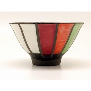 波佐見焼 瑞幸窯 撥水十草 飯碗（小） : 神楽坂のうつわ屋さん 陶柿園