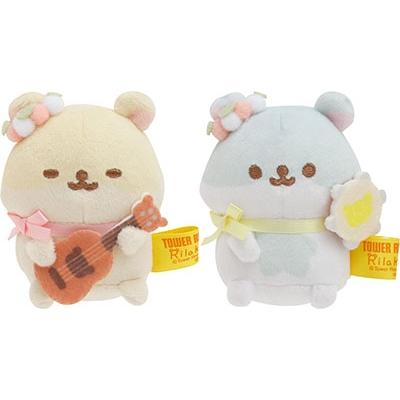 Rilakkuma × TOWER RECORDS コラボてのりぬいぐるみセット(キンハム