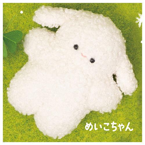うさのすけのふわふわもふもふ ぬいぐるみ [5.めいこちゃん