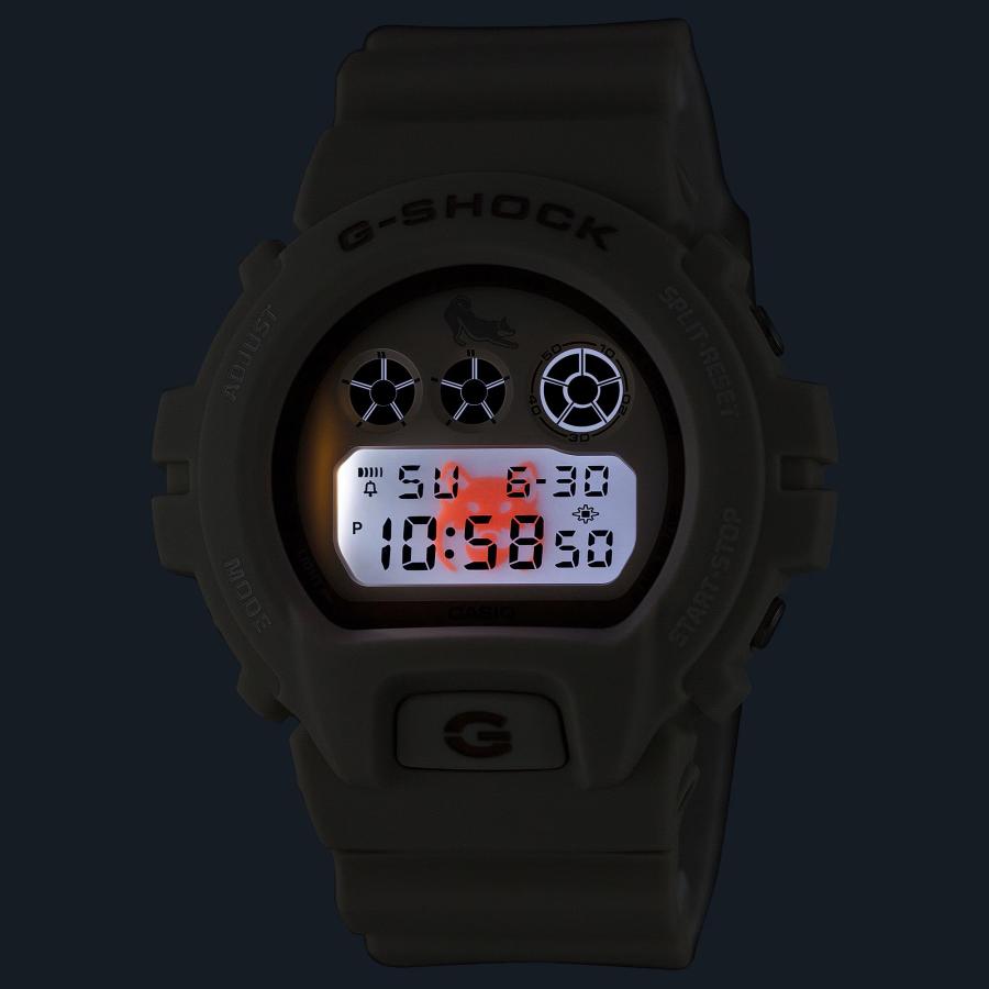 G-SHOCK ジーショック DW-6900SHB-7JR 柴犬デザインモデル 白柴