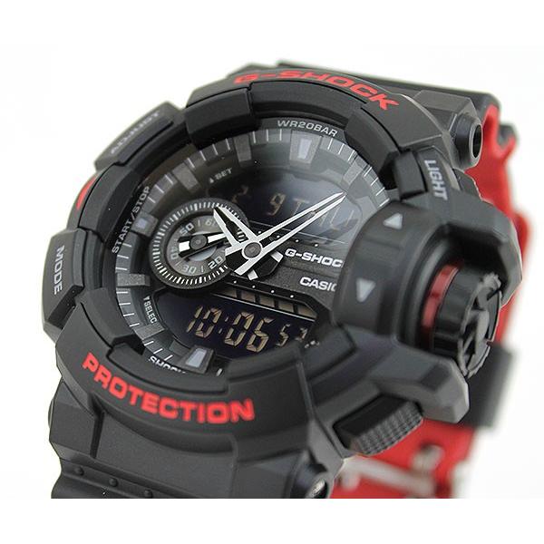 G-SHOCK ジーショック Gショック GA-400HR-1A 腕時計 黒 ブラック 赤