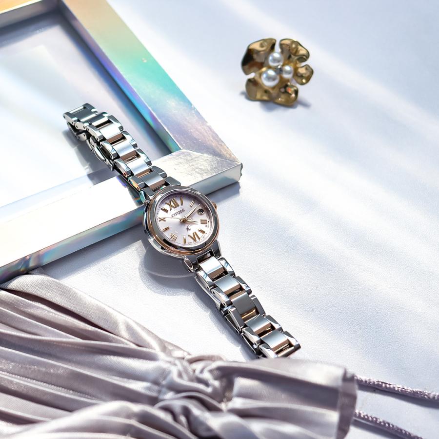 XC シチズン クロスシー CITIZEN xC エコドライブ 電波時計 レディース