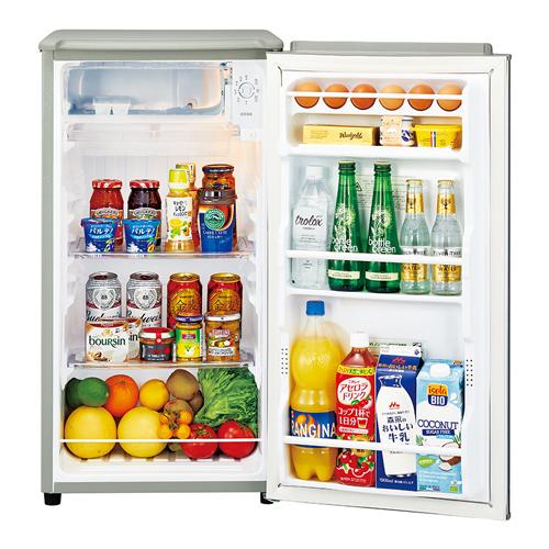 東京都付近取引限定＊激安 AQUA 1ドア冷蔵庫 75L AQR-8K(S) アクア(