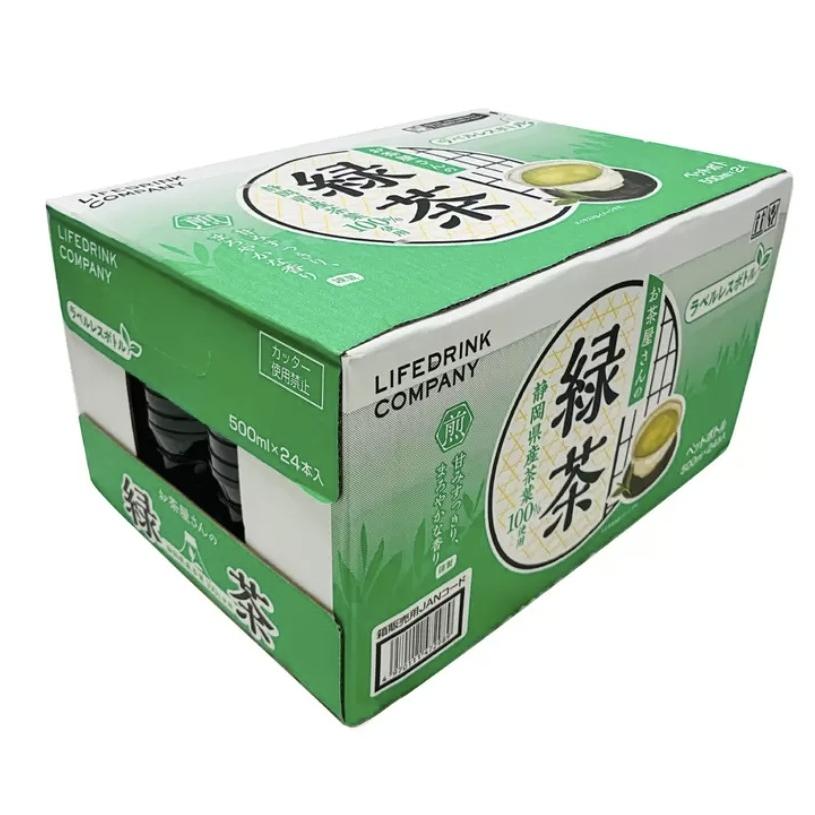 ライフドリンクカンパニー LDC お茶屋さんの緑茶 500ml 24本 ラベル