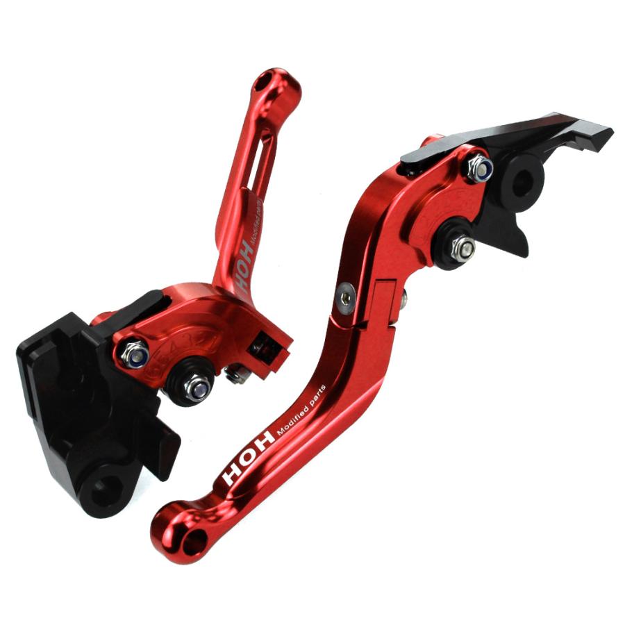 可倒式 ブレーキ&クラッチ レバーセット 6段階アジャスター式 長さ調整