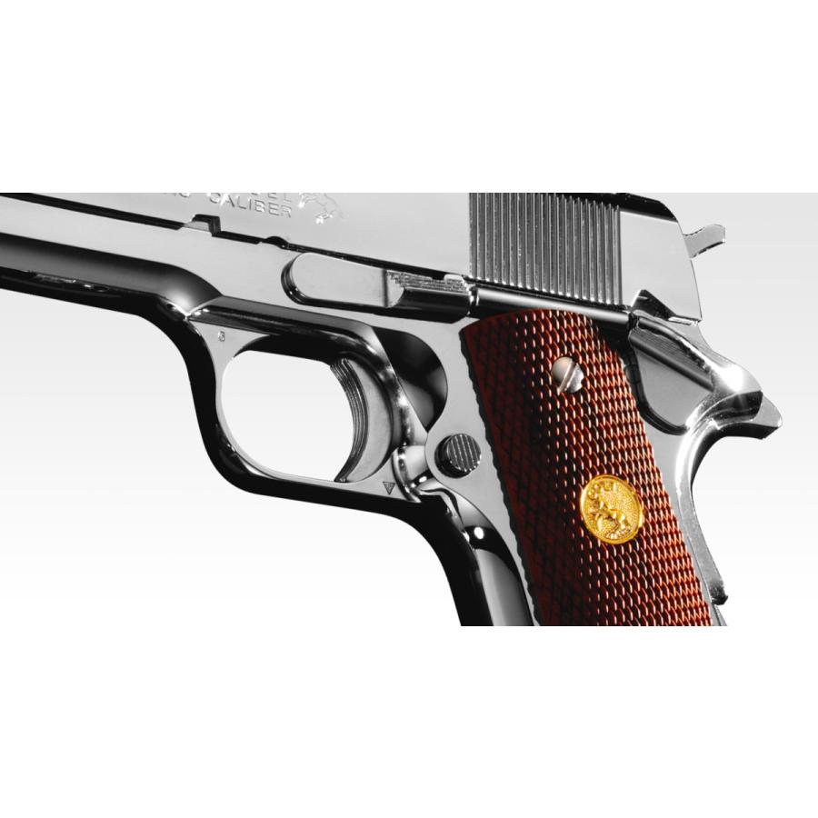 東京マルイ コルトガバメントシリーズ70ニッケルフィニッシュ