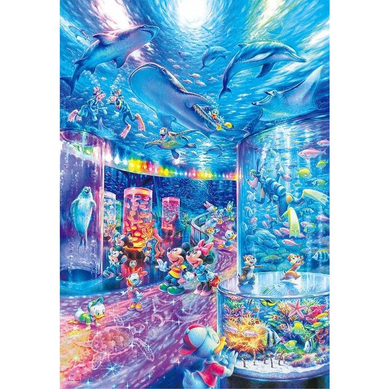 ジグソーパズル 1000ピース ディズニー ナイトアクアリウム【光る