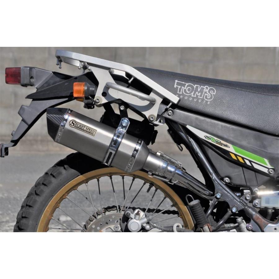 SECRET SPEED☆カワサキ スーパーシェルパ スリップオンマフラー