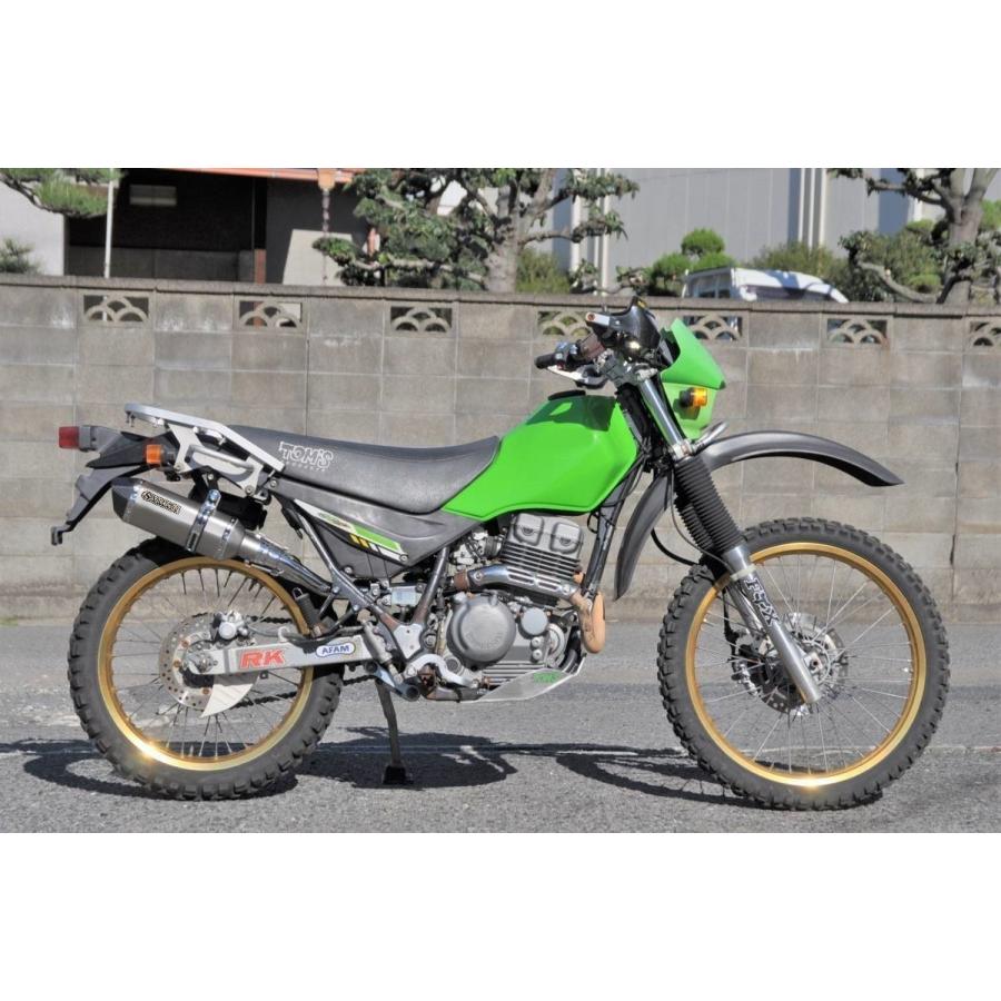 SECRET SPEED☆カワサキ スーパーシェルパ スリップオンマフラー