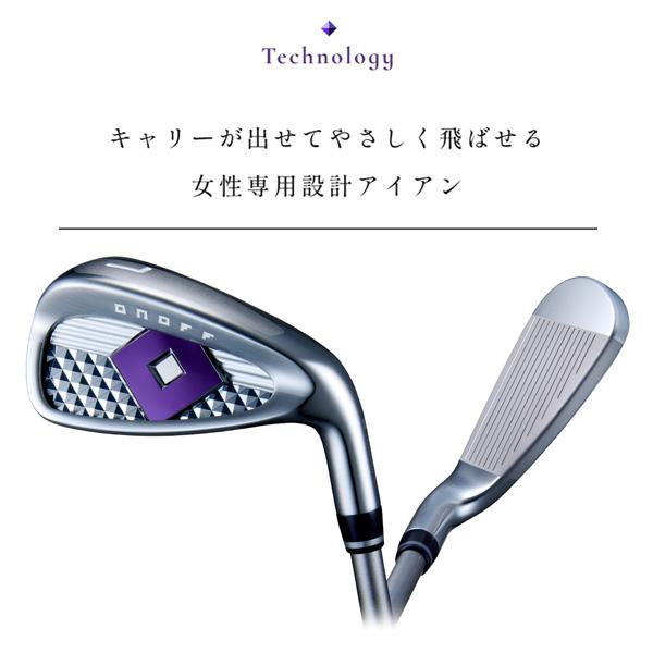 ONOFF（オノフ） レディ アイアン 4本セット（I♯7〜I♯9、PW） 2025