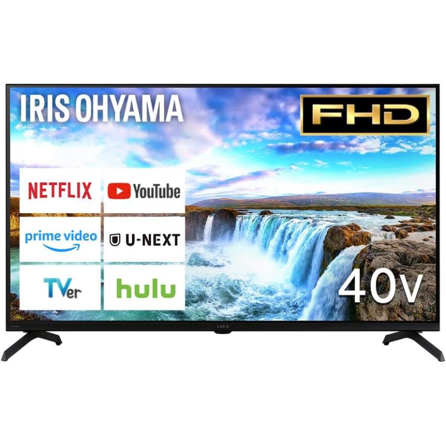 IRIS OHYAMA（アイリスオーヤマ） アイリス LT-40FGX-F1 ブラック