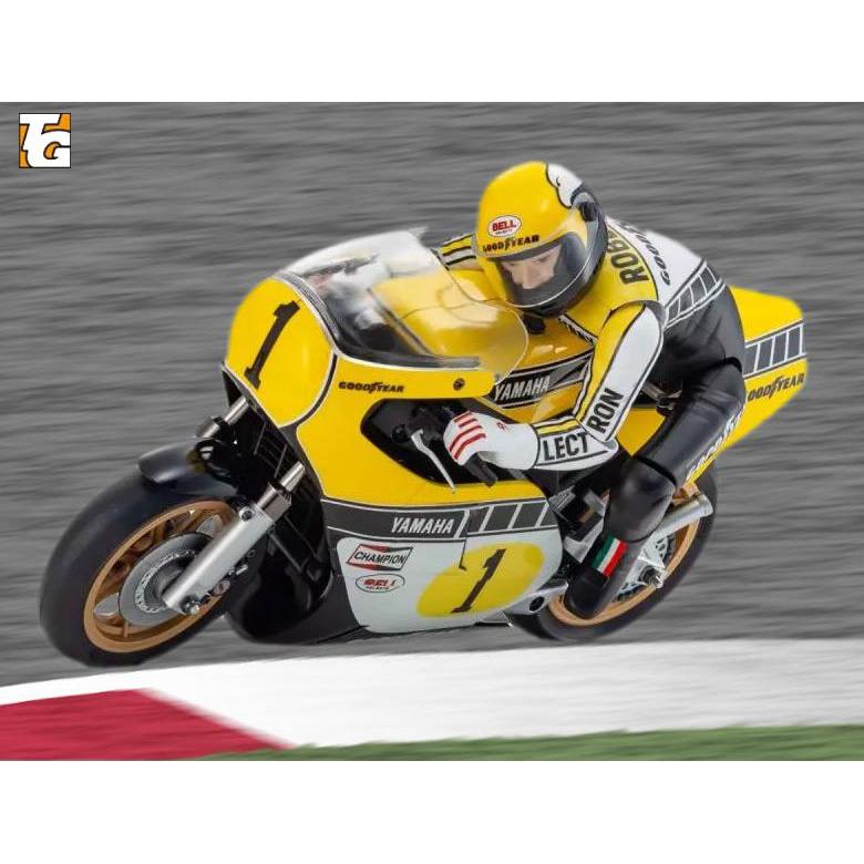 京商 1/8 EP バイク ハングオンレーサー YAMAHA YZR500 1978 組み立て