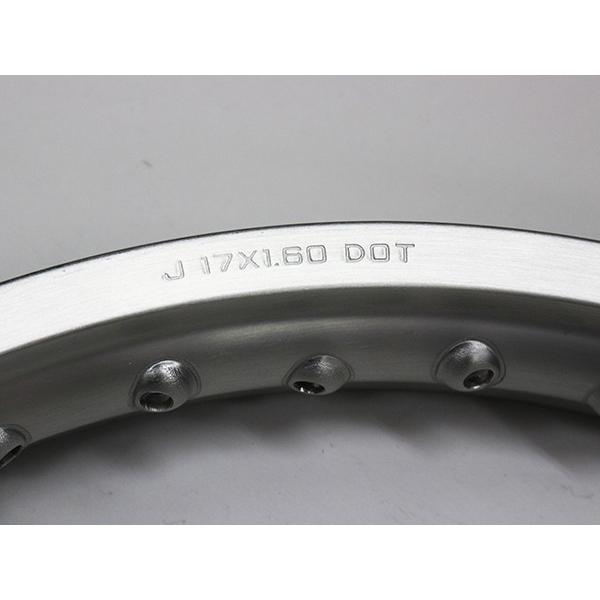 レーシングボーイ アルミリム 1.60×17インチ 36H シルバー リム幅 1.6