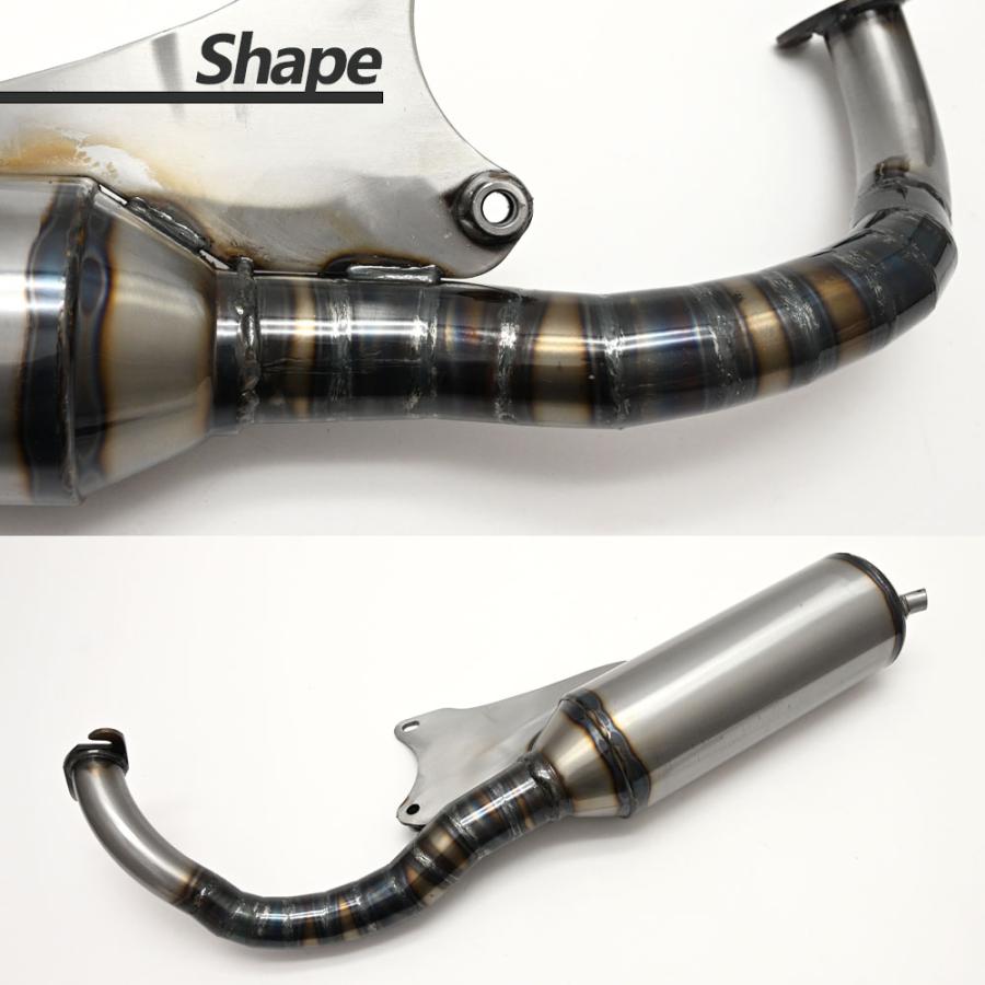 ジョグ SA16J チャンバー マフラー jog 3kj 3yk アプリオ ZR リモコン