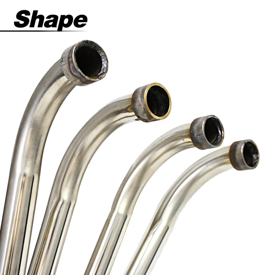 CB400SF NC39 マフラー エキパイ エキゾースト シルバー ブラック