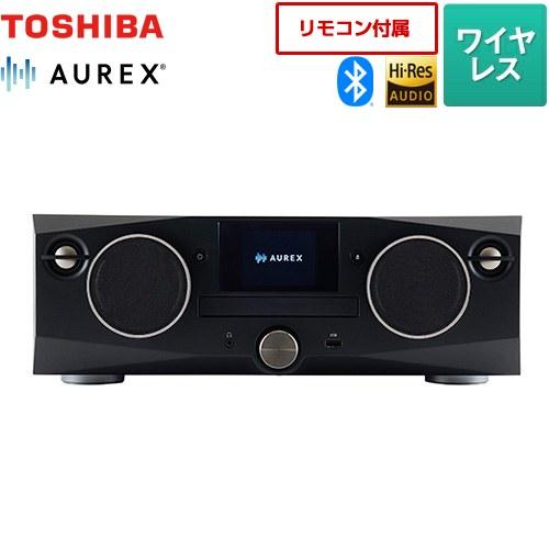TOSHIBA（東芝） AUREX CD/FMワイヤレススピーカーシステム オーディオ