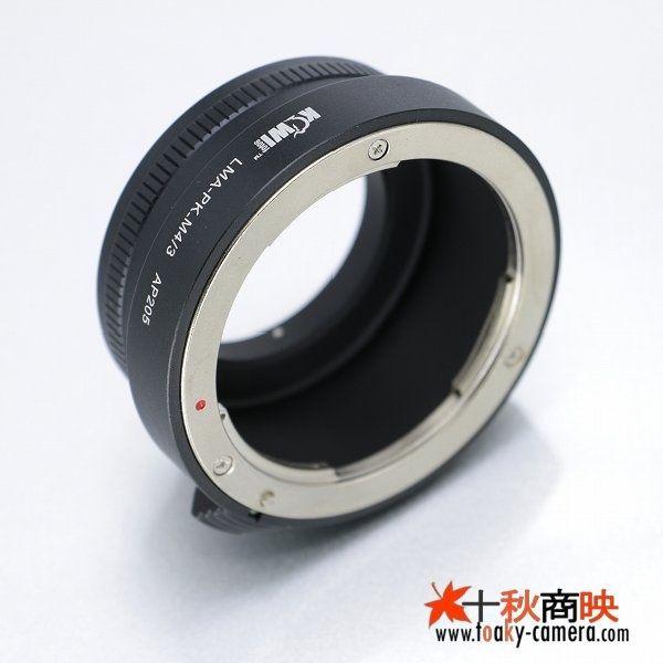 JJC ♪ KIWIFOTOS製 ペンタックス Kマウント PKレンズ → LUMIXなど