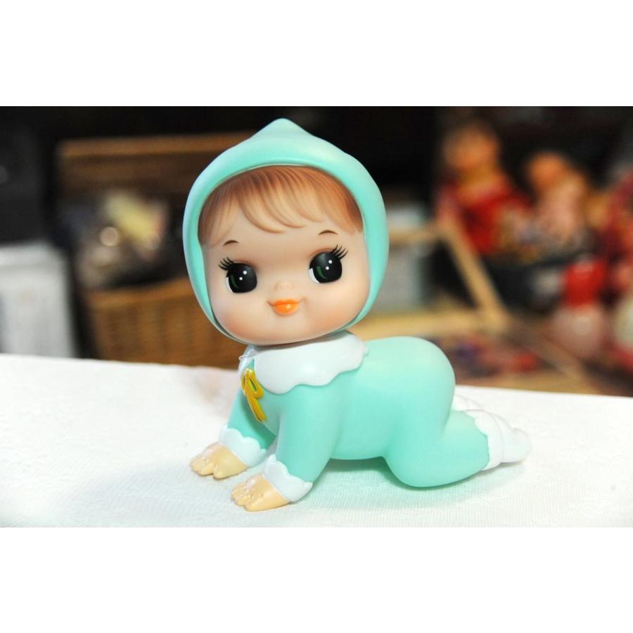 可愛い 赤ちゃん ソフビ人形 ハイハイベイビー Hi hi baby 昭和レトロ