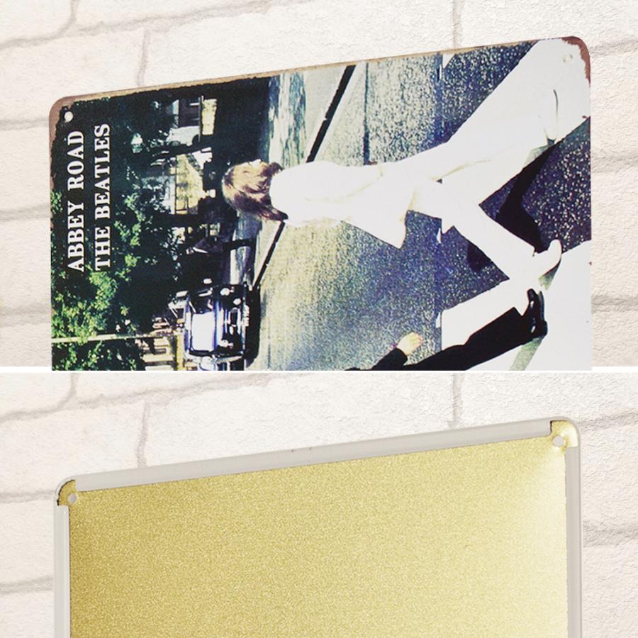 ビートルズ ポスター ブリキ看板 アビーロード 絵 グッズ アートパネル