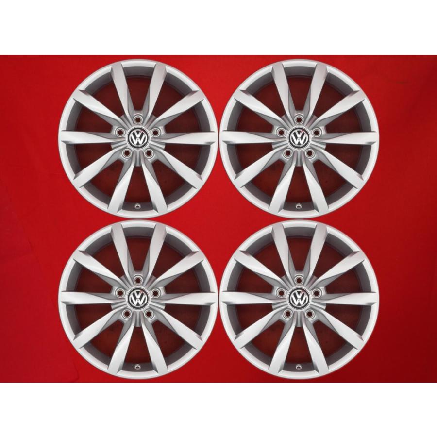 フォルクスワーゲン VW ゴルフ VII 7 純正 ホイール 4本 17インチ 6J