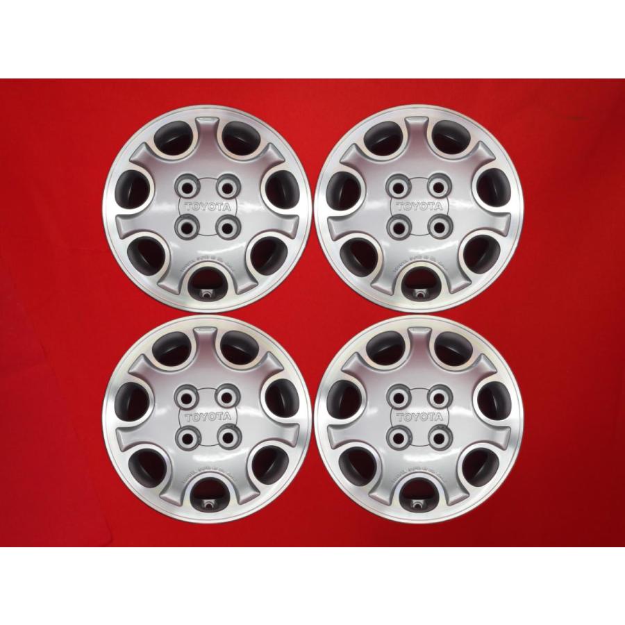 絶版 希少 旧車 TOYOTA トヨタ 純正 中古ホイール 4本 5J 13インチ