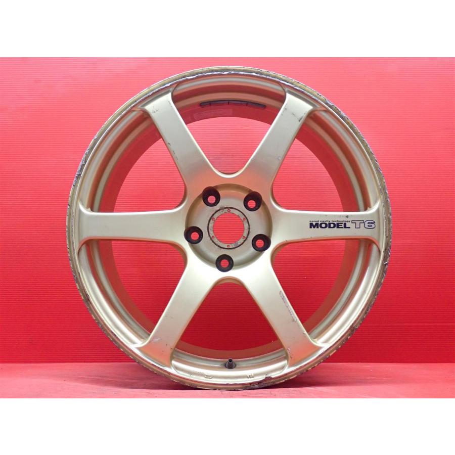 単品 社外 ホイール 1本 YOKOHAMA AVS MODEL T6 モデルT6 ☆ 8J-18