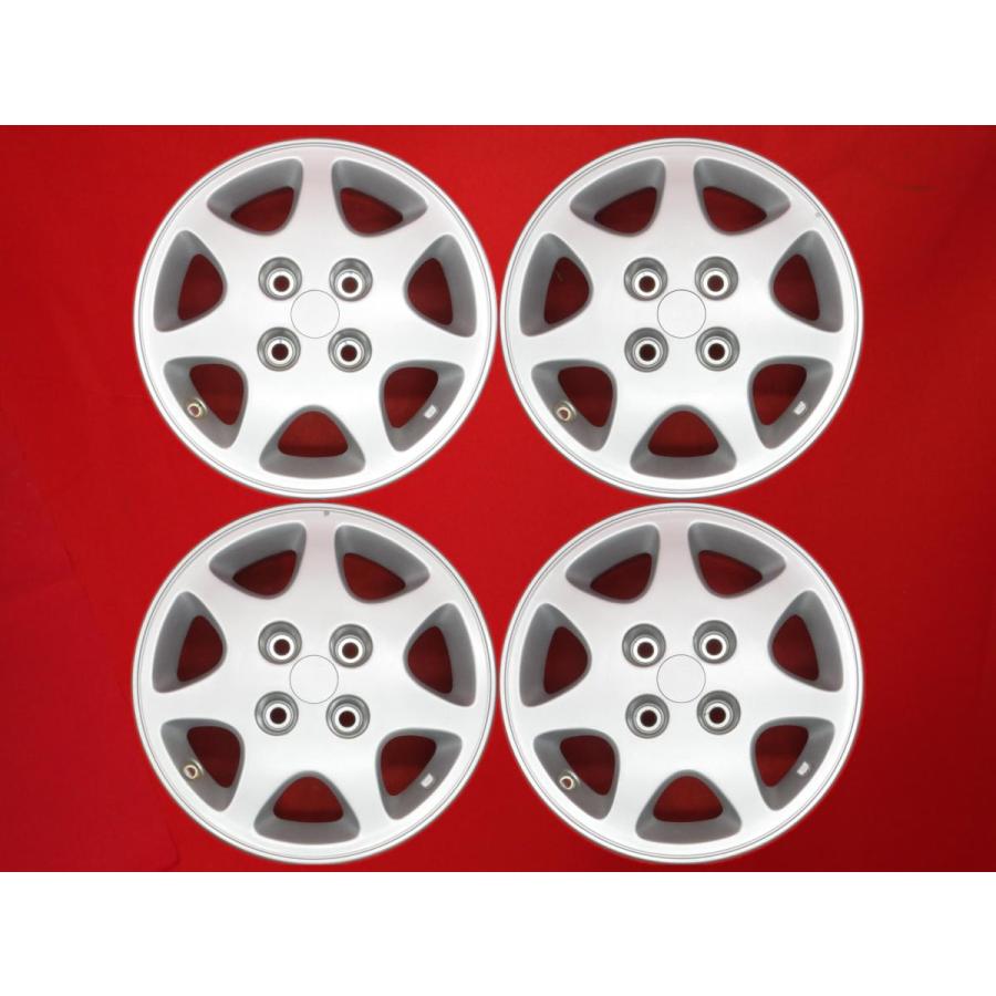 NISSAN ニッサン S13 系純正 7本 スポーク 中古ホイール 4本 6J 15