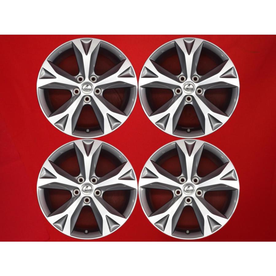 LEXUS レクサス NX version L 純正 ホイール 4本 7.5J-18 PCD114.3 5穴