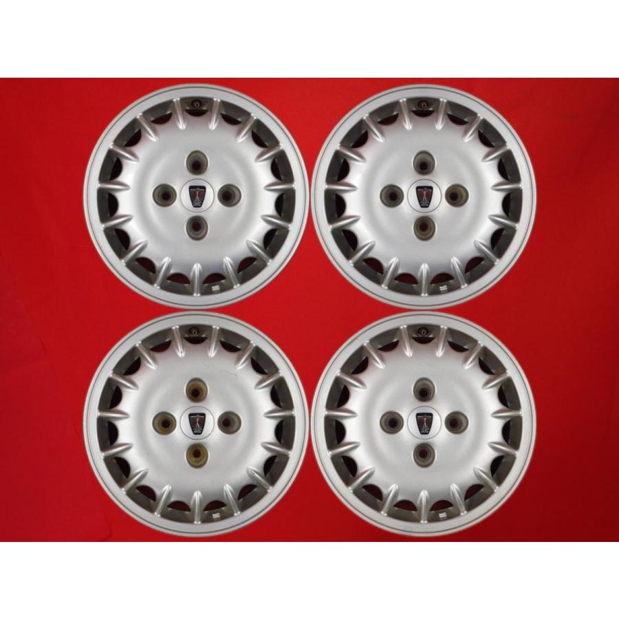 激安 4本セット】ローバー 600 純正 ディッシュ アルミホイール 中古品