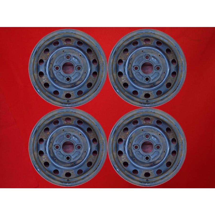 激安 4本セット】三菱 eKワゴン H81W H82W 純正 スチール 鉄ホイール