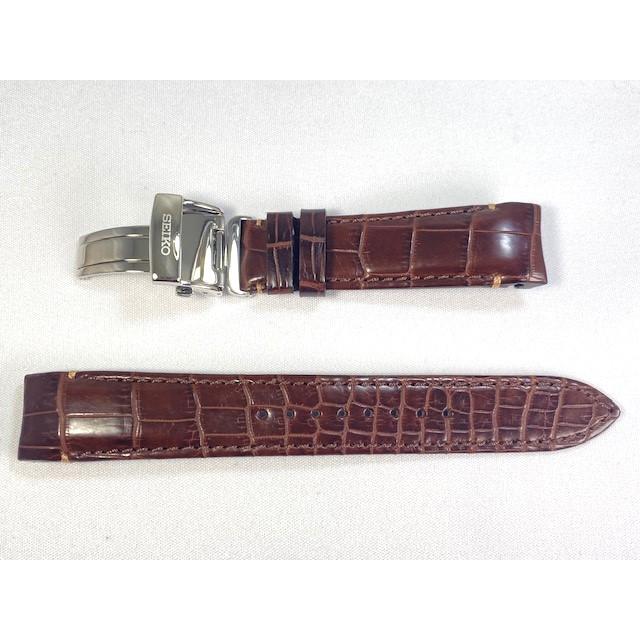 BRIGHTZ L0GG012J9 SEIKO ブライツ 20mm 純正革ベルト クロコダイル