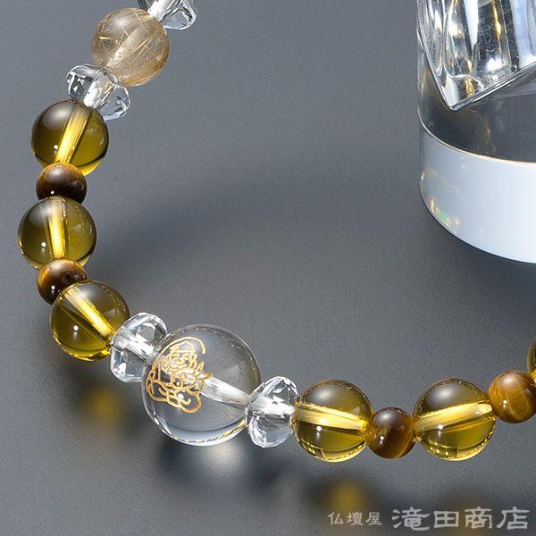 仏壇屋 滝田商店 腕輪念珠 数珠 ブレスレット 恵比寿・大黒天彫り