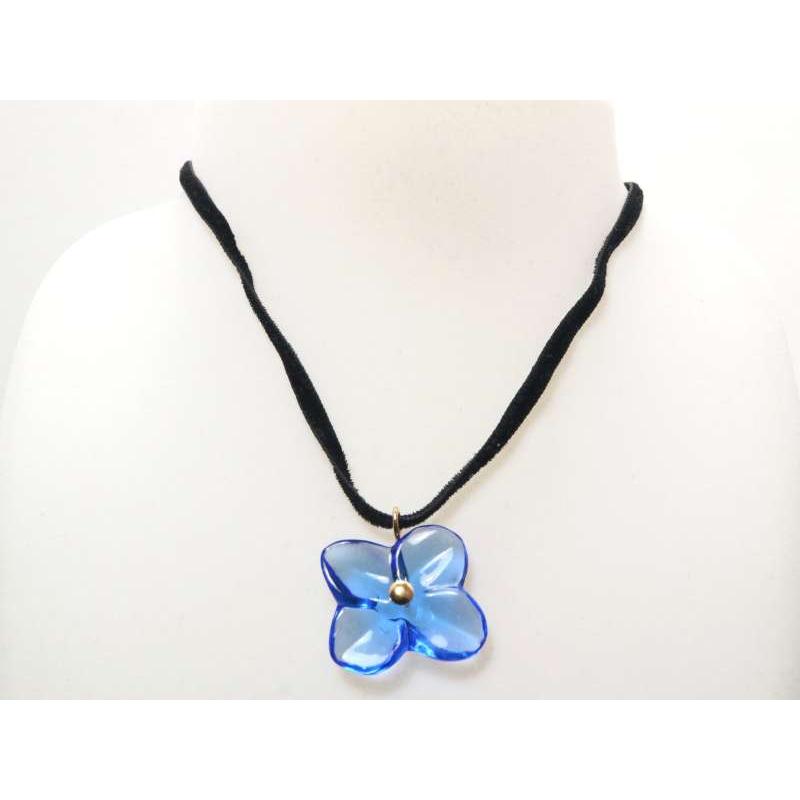 バカラ（Baccarat） オルテンシア フラワー クリスタル 750 K18 YG