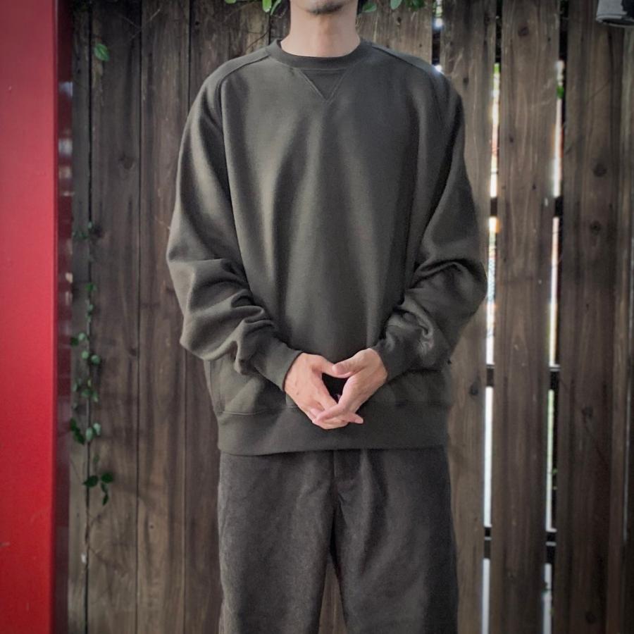 ダイワピア39 TECH SWEAT CREW FREEDOM SLEEVE #BROWNKAHKI [BE-51025W