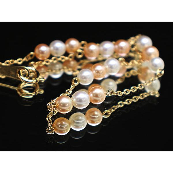 TASAKI（タサキ） パールブレスレット 約18cm 約2.6g K18 18金