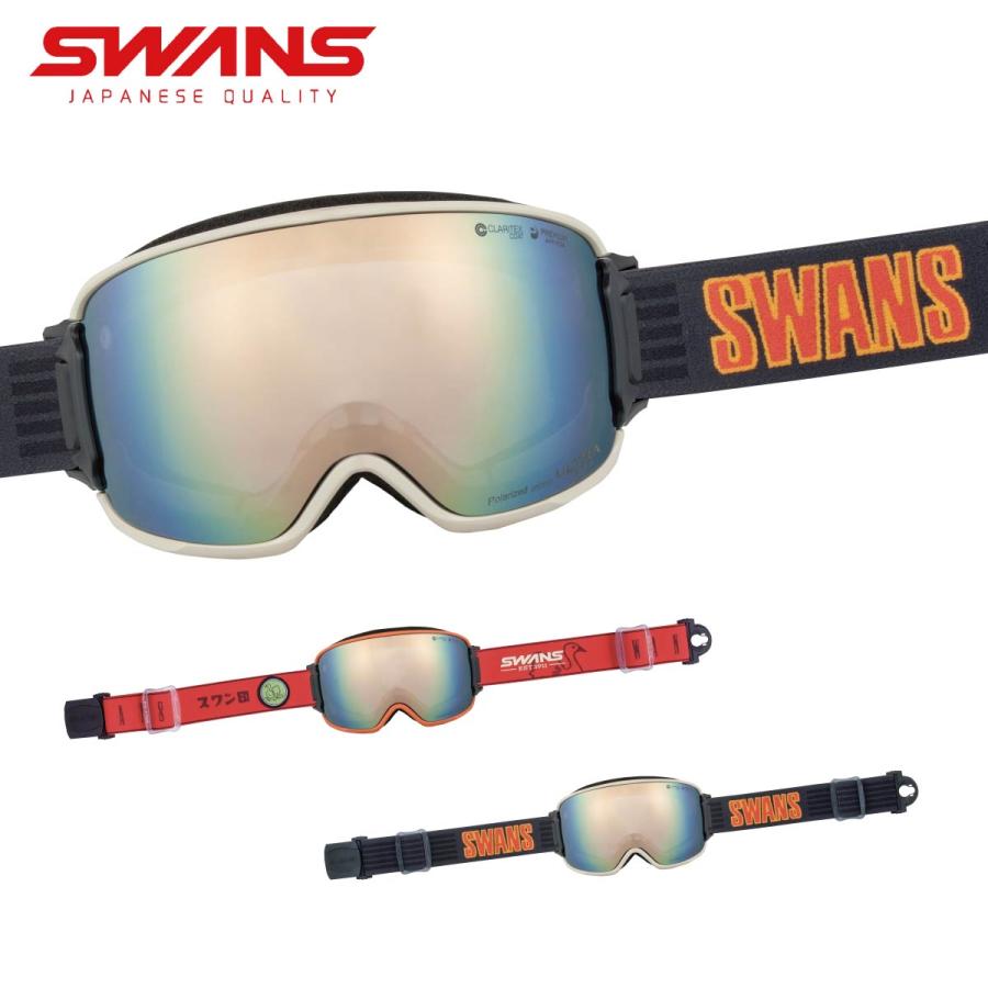 Swans RIDGLINE スキースノボゴーグル 調光レンズ 換気 SWANS