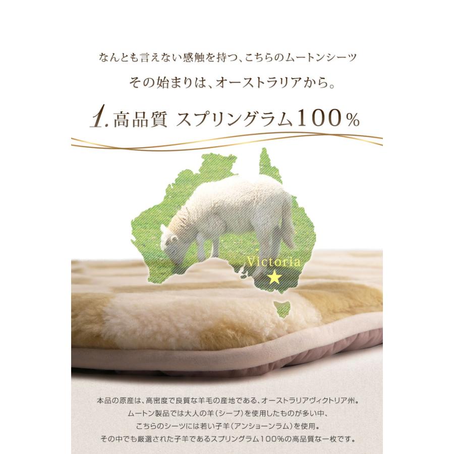 タンスのゲン 27日超お得 ムートンラグ 200×200 ムートン ラグ 短毛