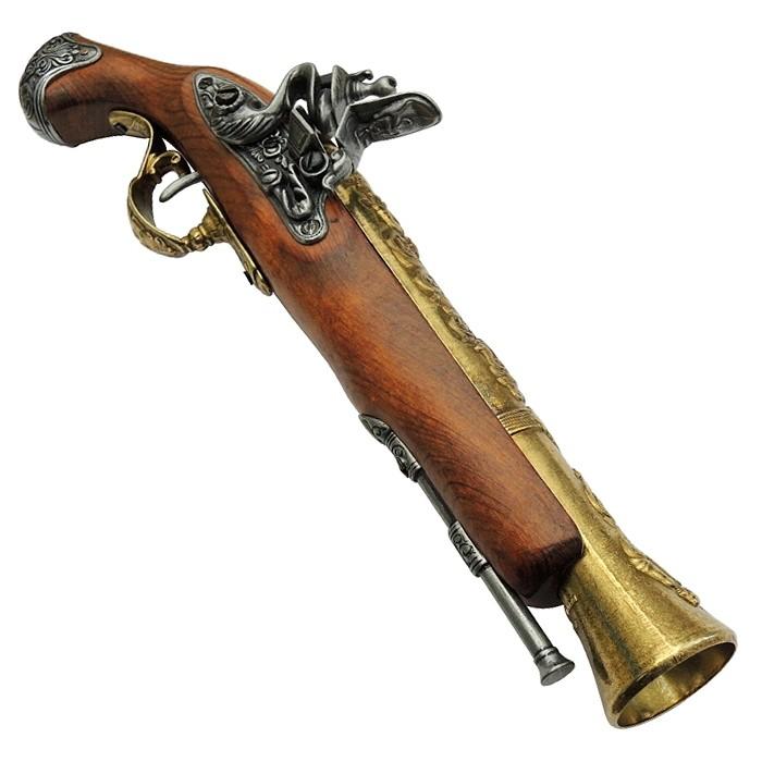 ☆DENIX フリントロック ブランダーバス イギリス ゴールド 1219/L