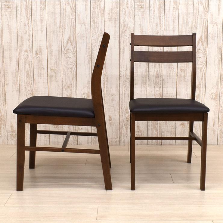 ダイニングチェア 2脚セット 組立品 木製 sesiru-ch-360wal